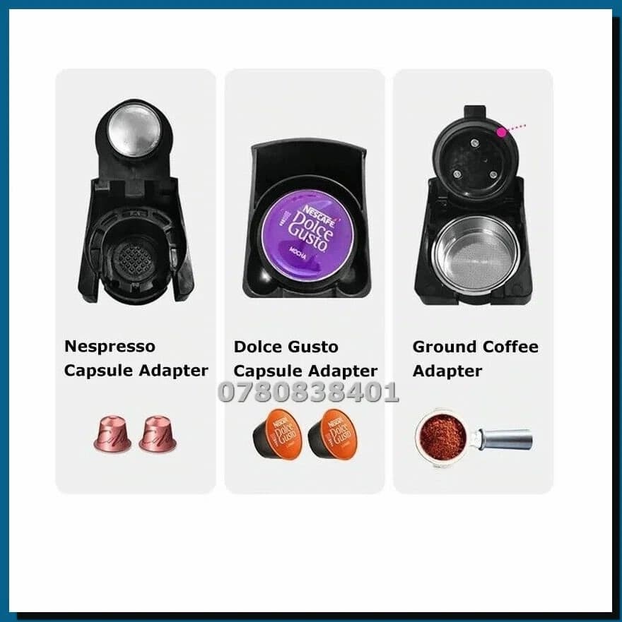 3-in-1 Multi-Capsule Coffee Machine