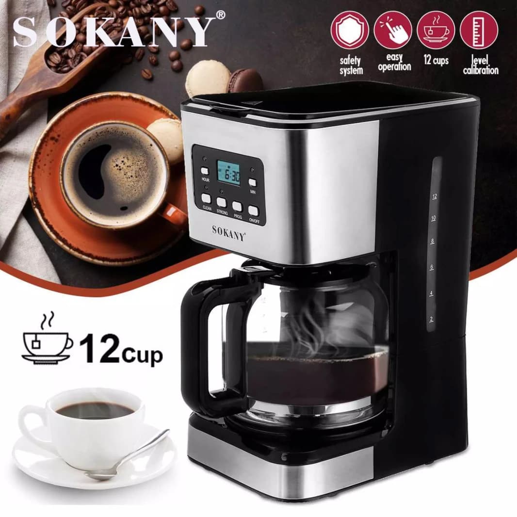 Sokany Digital Drip Coffee Maker