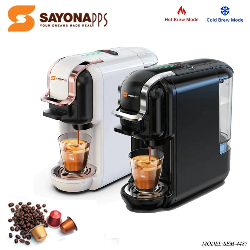 4-in-1 Hot and Cold Capsule Machine