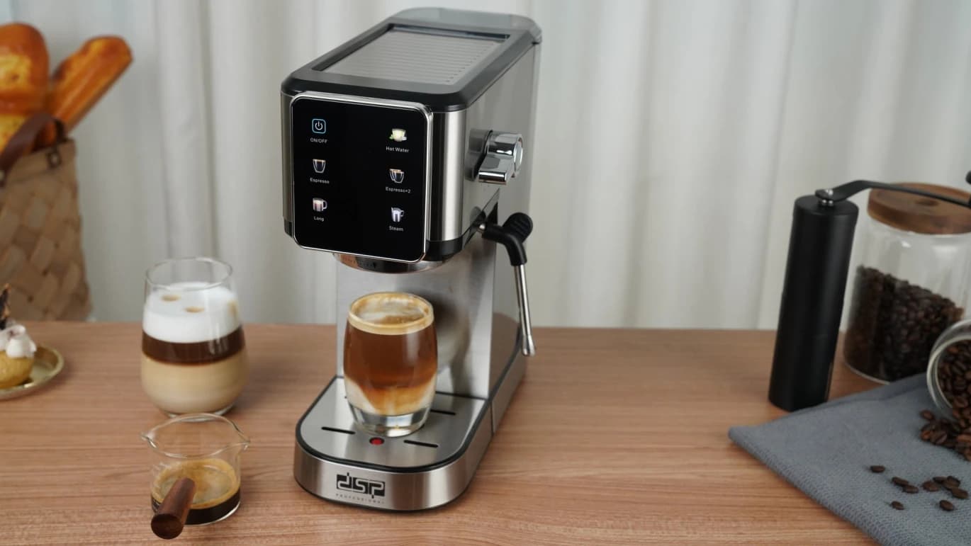 DSP Espresso Machine Touch New Design