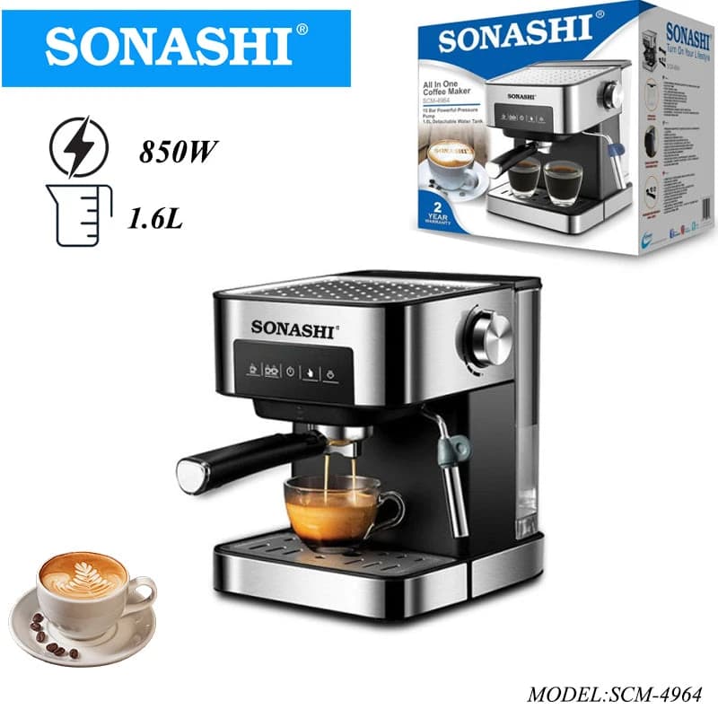 Sonashi Touch Coffee & Espresso Maker