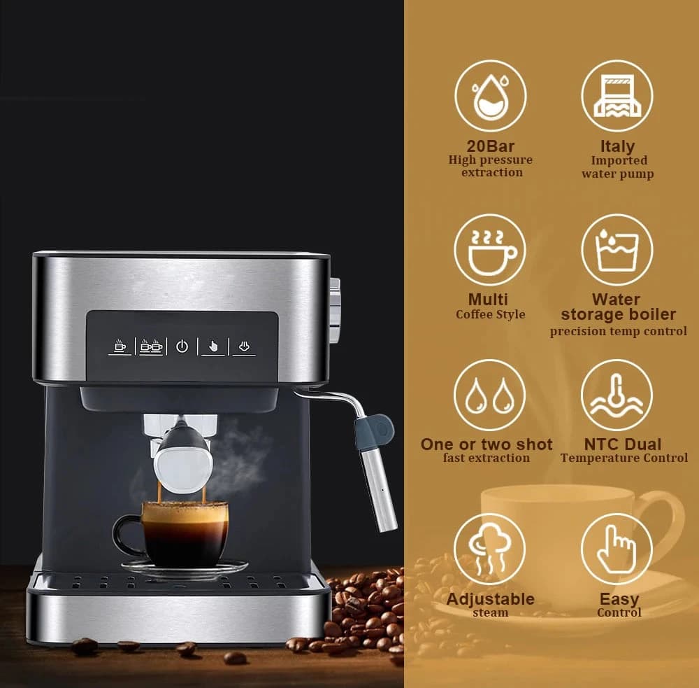 Sonashi Touch Coffee & Espresso Maker