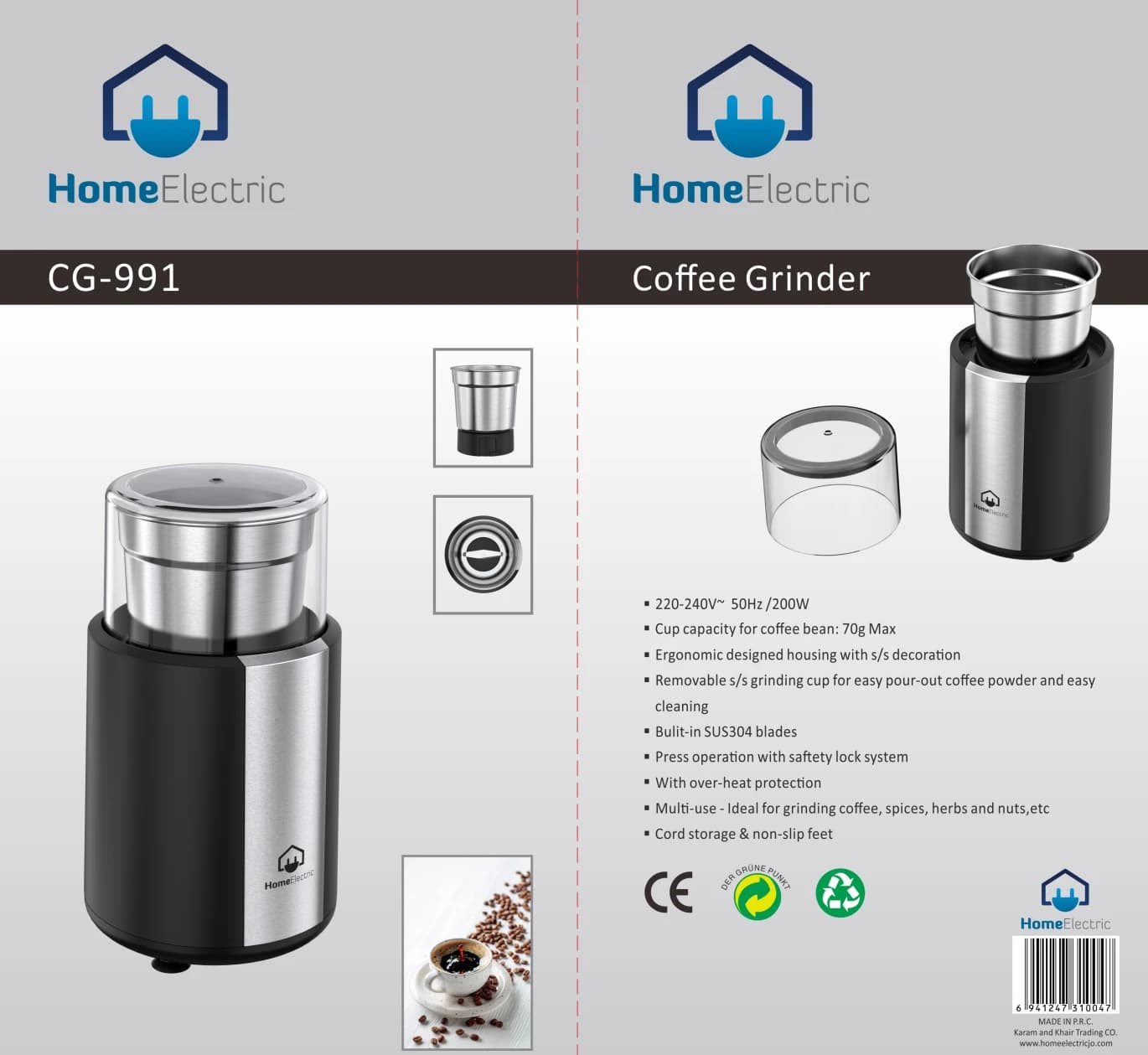 Electric Coffee Grinder