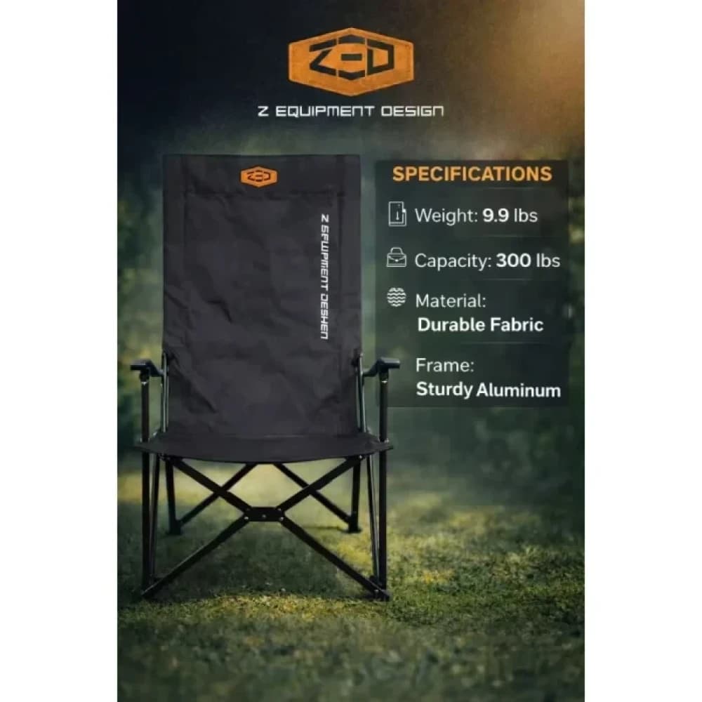 ZED Long Relax Camping Chair