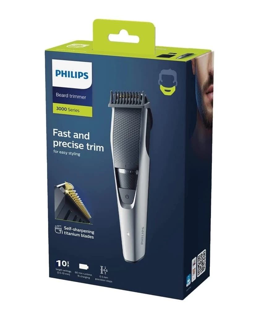 Philips Beard Trimmer with Attachment (BT3206)