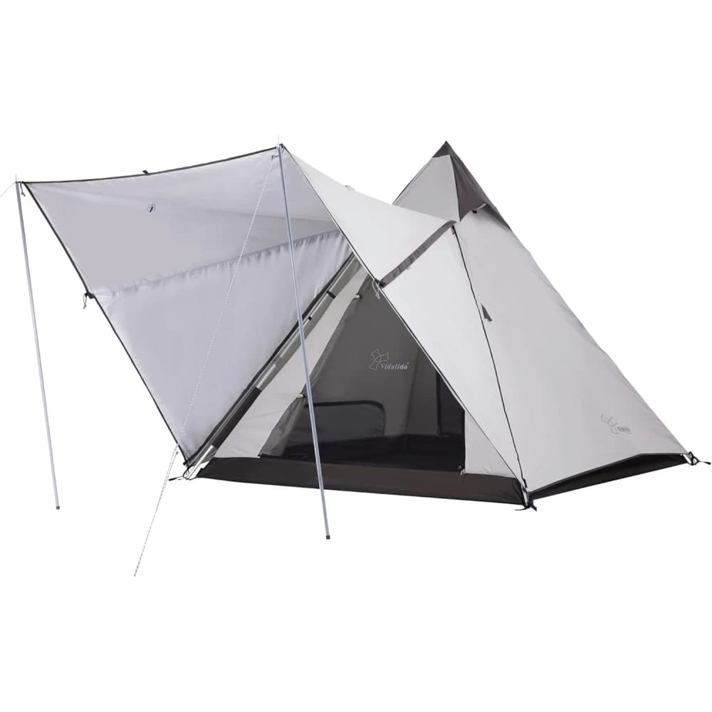 Vidalido 2-4 Person Tall Teepee Tent for Camping