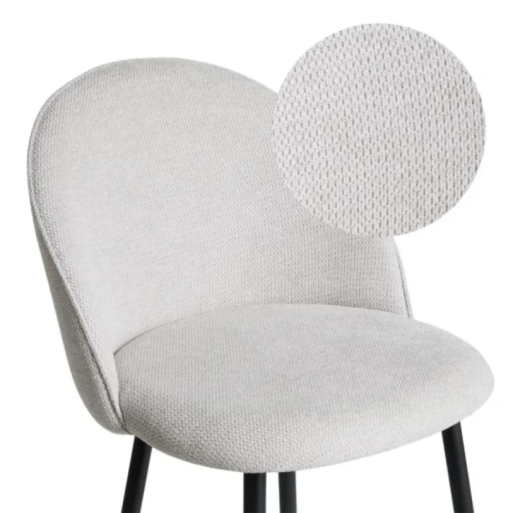 Bar Stool – 1 Piece – Grey