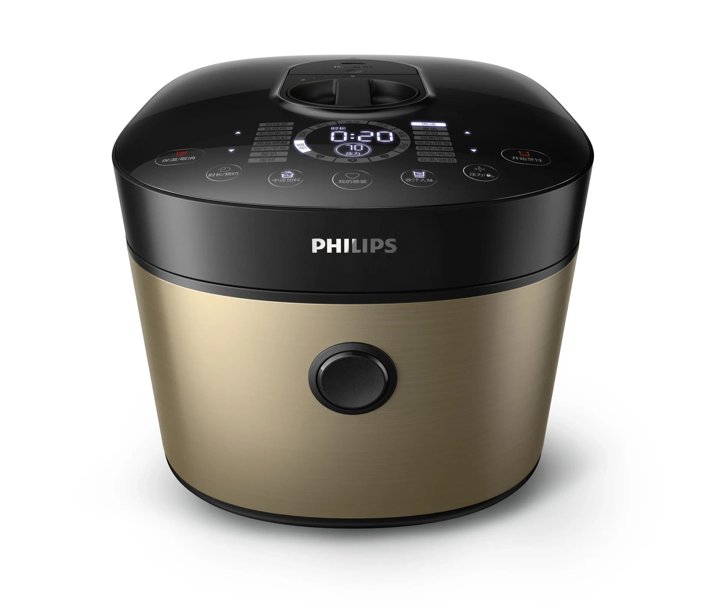 Philips Avance Collection HD2198 Electric Pressure Cooker 5L Black, Gold 1500W
