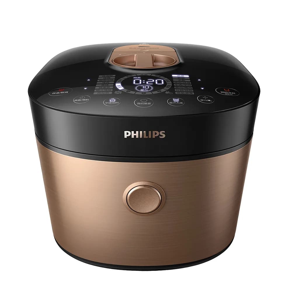 Philips Avance Collection HD2198 Electric Pressure Cooker 5L Black, Gold 1500W