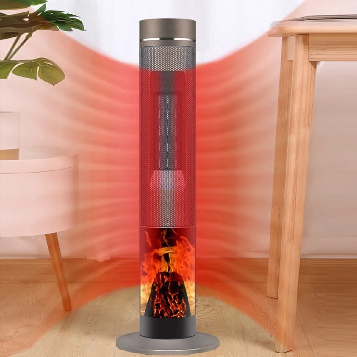 YANGZI Large Area 3D Space Heater, Instantly Adjustable