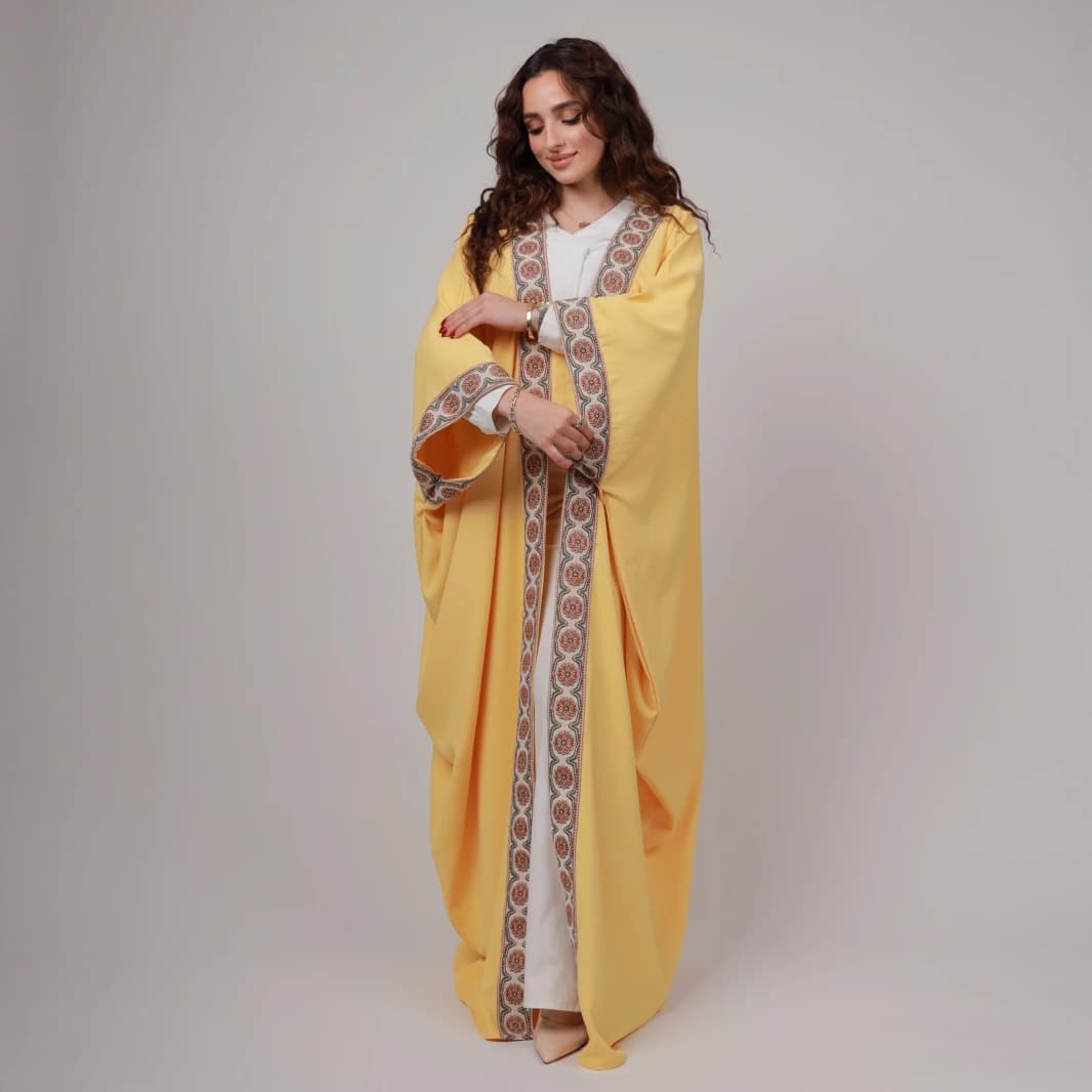 Sunshine Bloom Abaya