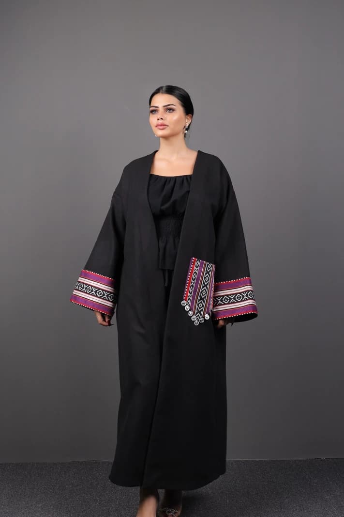 Purple – Black Bisht