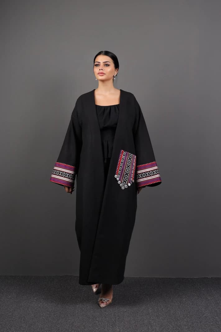 Purple – Black Bisht
