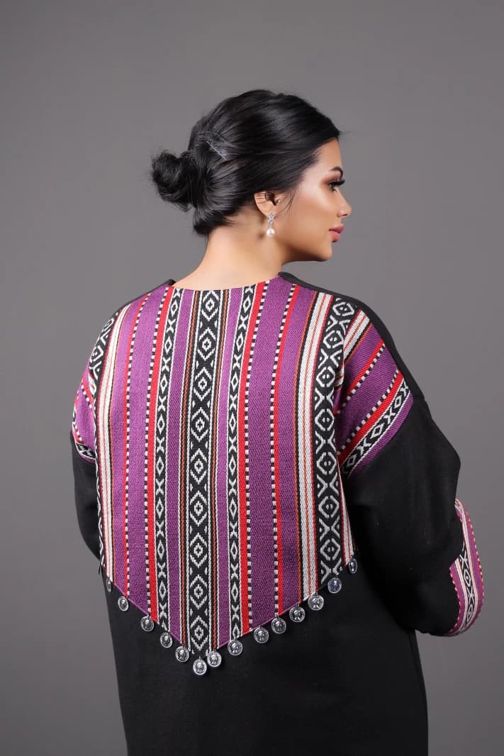 Purple – Black Bisht