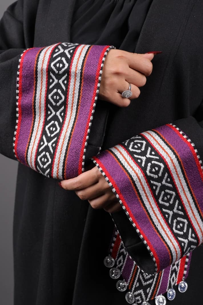 Purple – Black Bisht