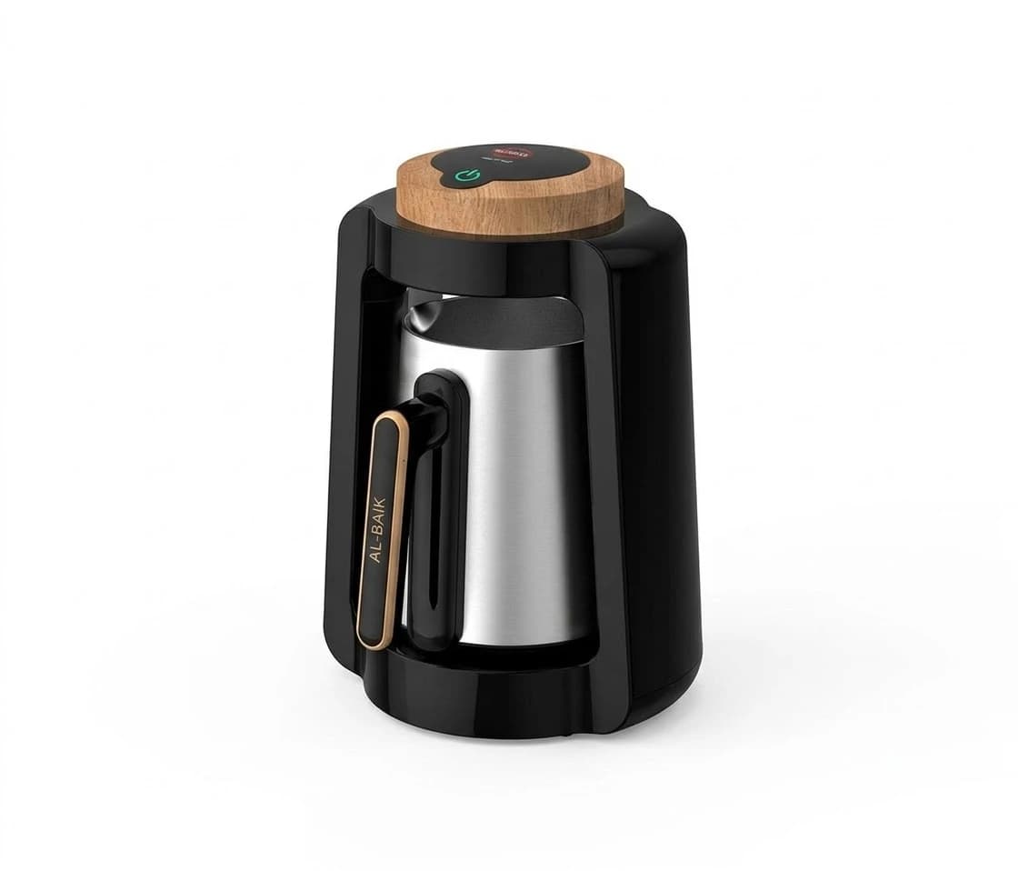 Al-Baik Stainless Steel Turkish Coffee Maker 400W