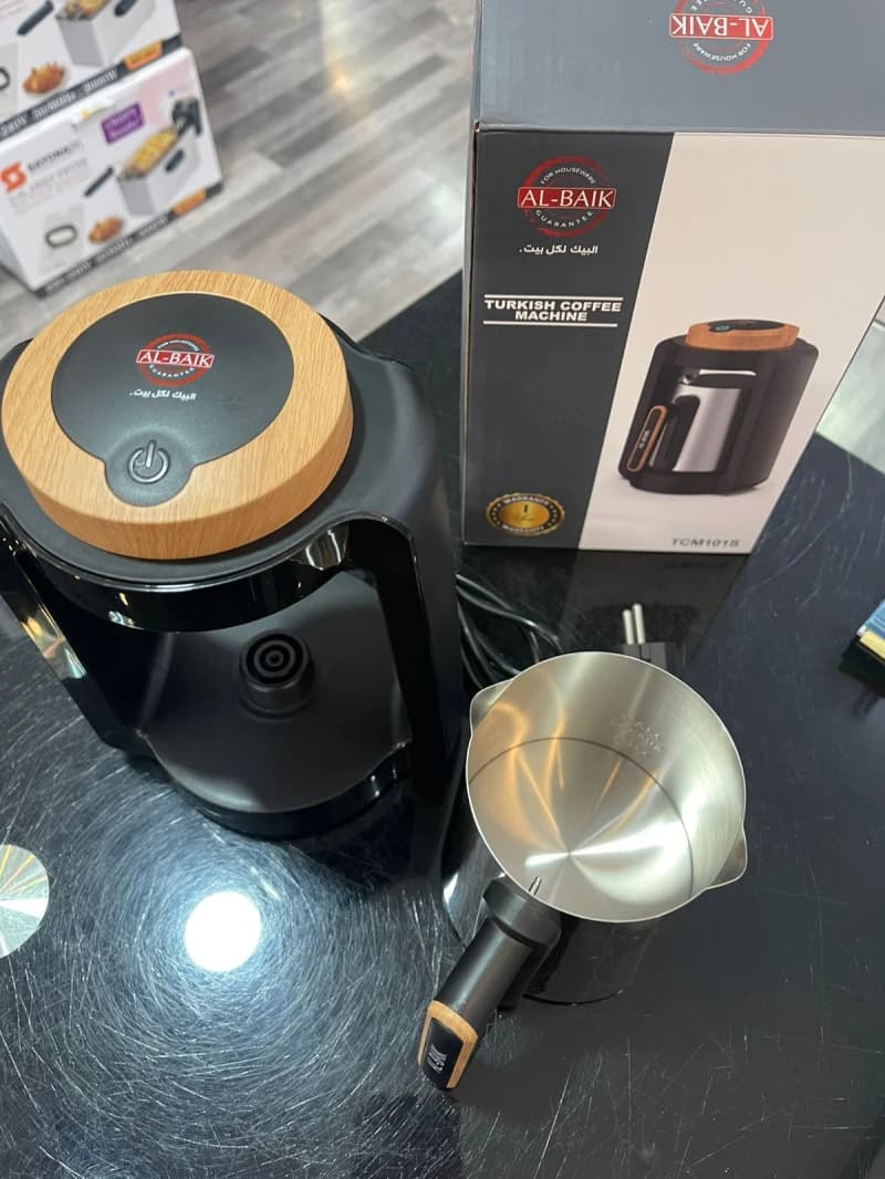 Al-Baik Stainless Steel Turkish Coffee Maker 400W