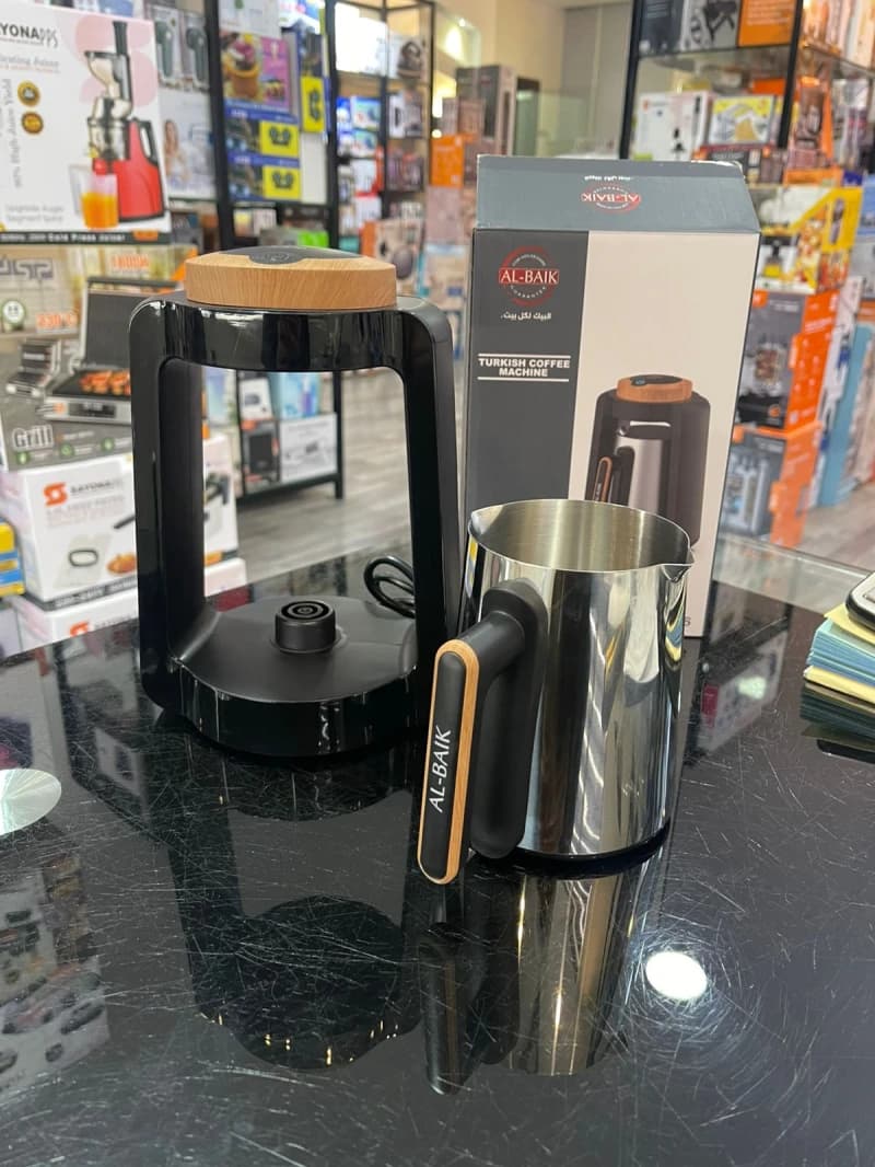 Al-Baik Stainless Steel Turkish Coffee Maker 400W