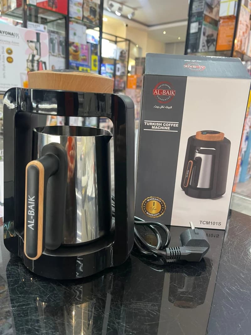 Al-Baik Stainless Steel Turkish Coffee Maker 400W