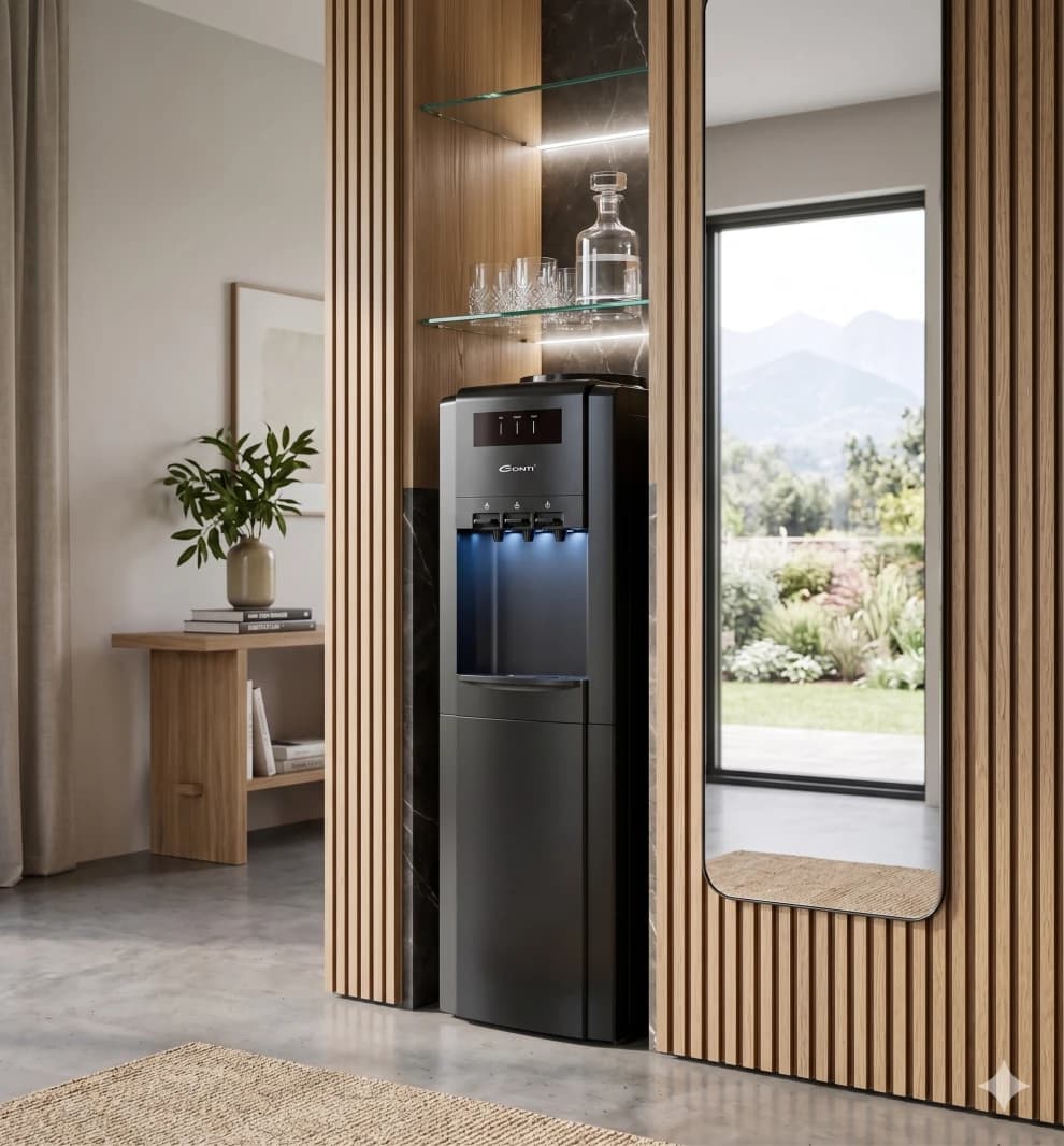 Vertical Countertop Cooler – 3 Faucets