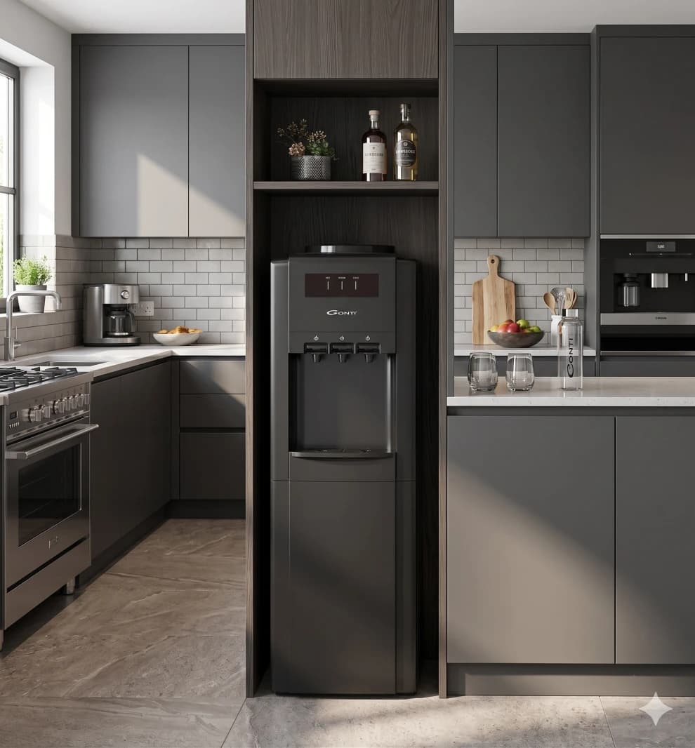 Vertical Countertop Cooler – 3 Faucets
