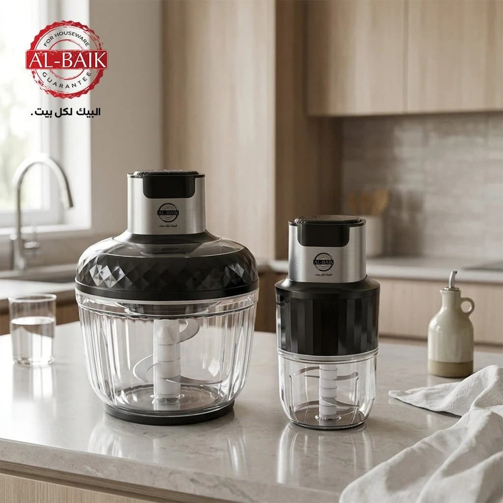 Al Baik Food Processor Set (3L + 2L)