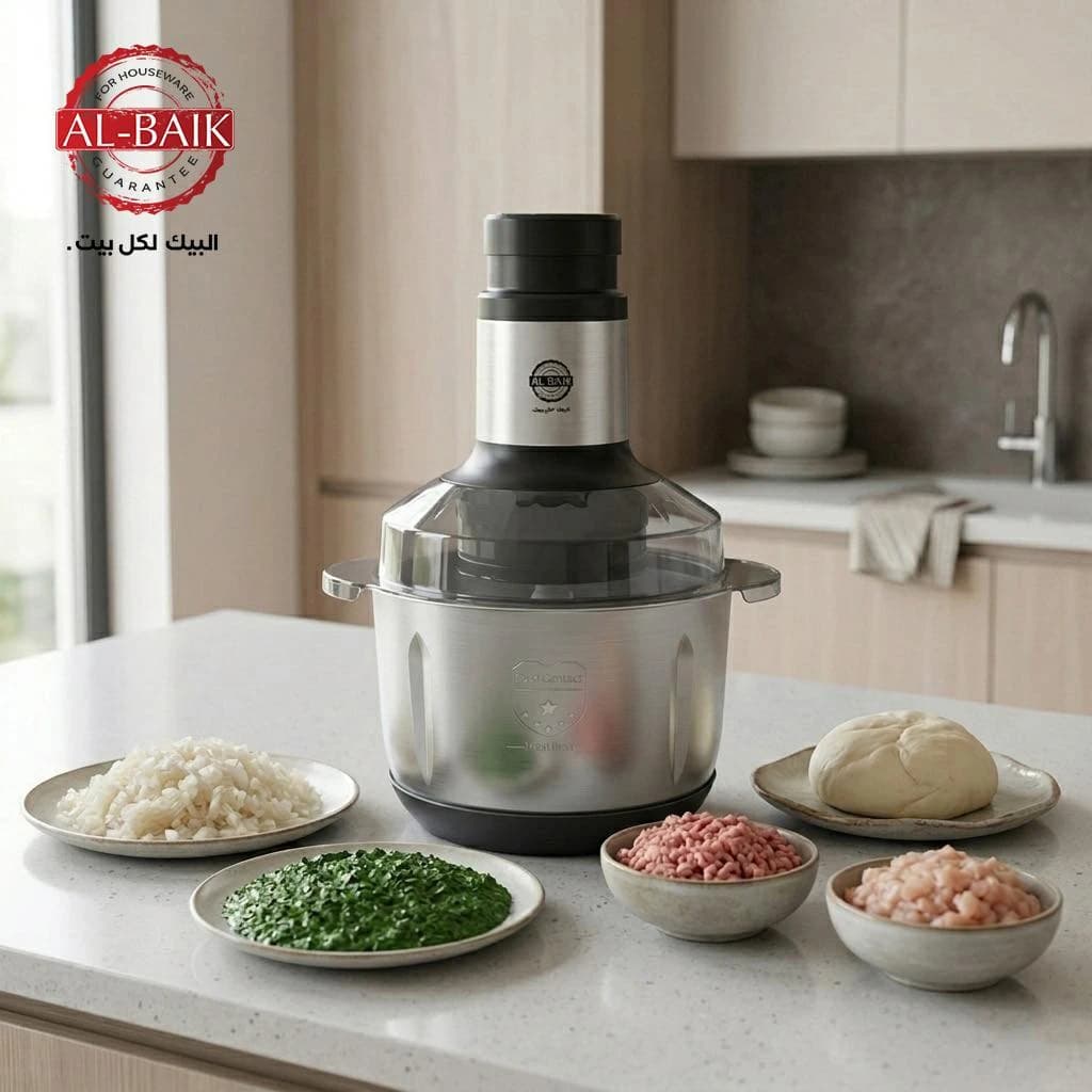 Al-Baik Steel Chopper 5L Capacity