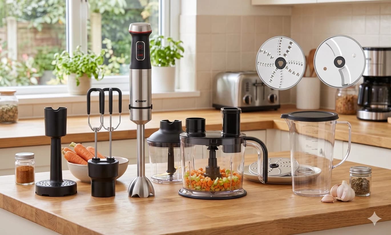 Conti Food Processor Multi-Piece 1500W
