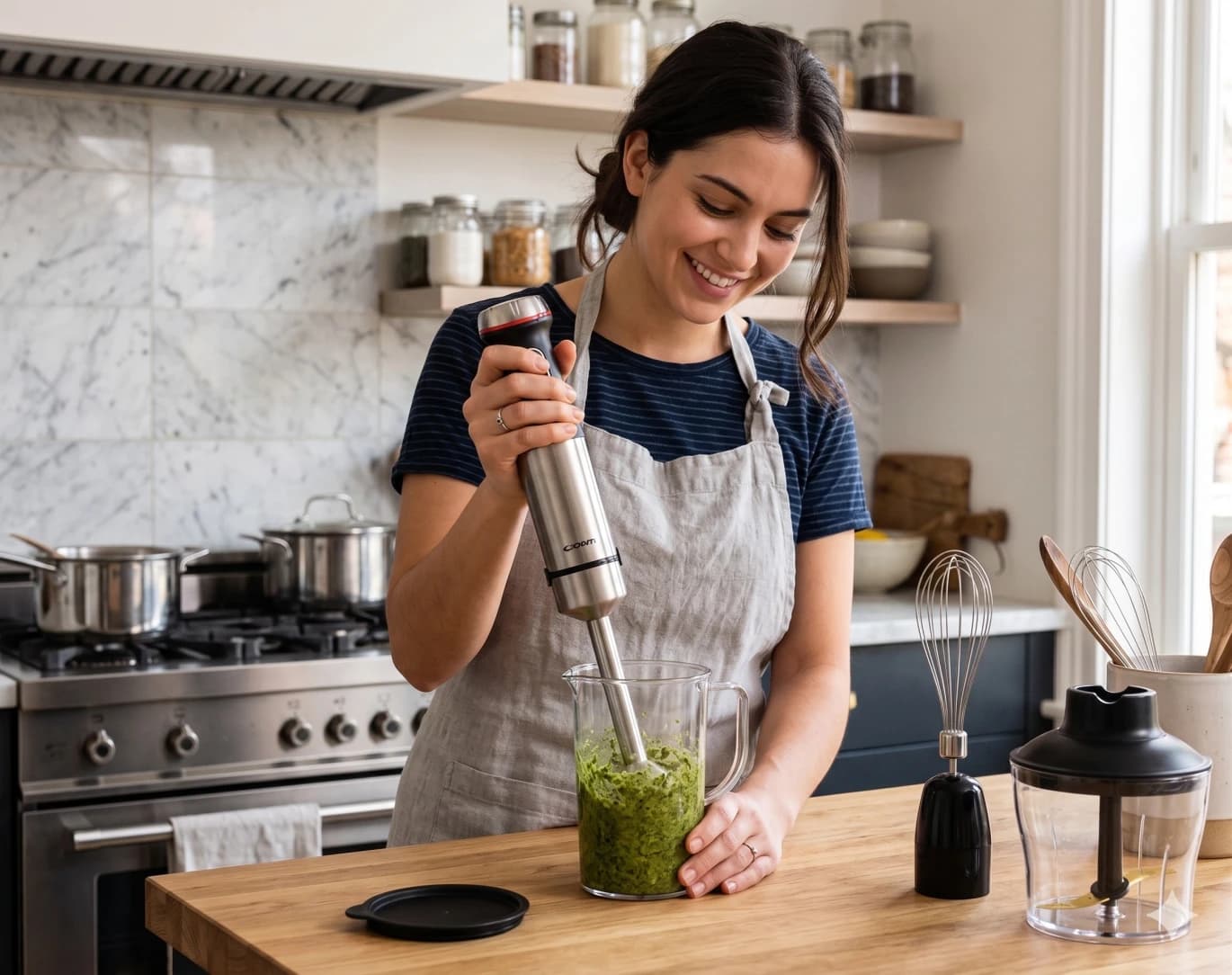 Conti 4-in-1 Hand Blender 1500W Package