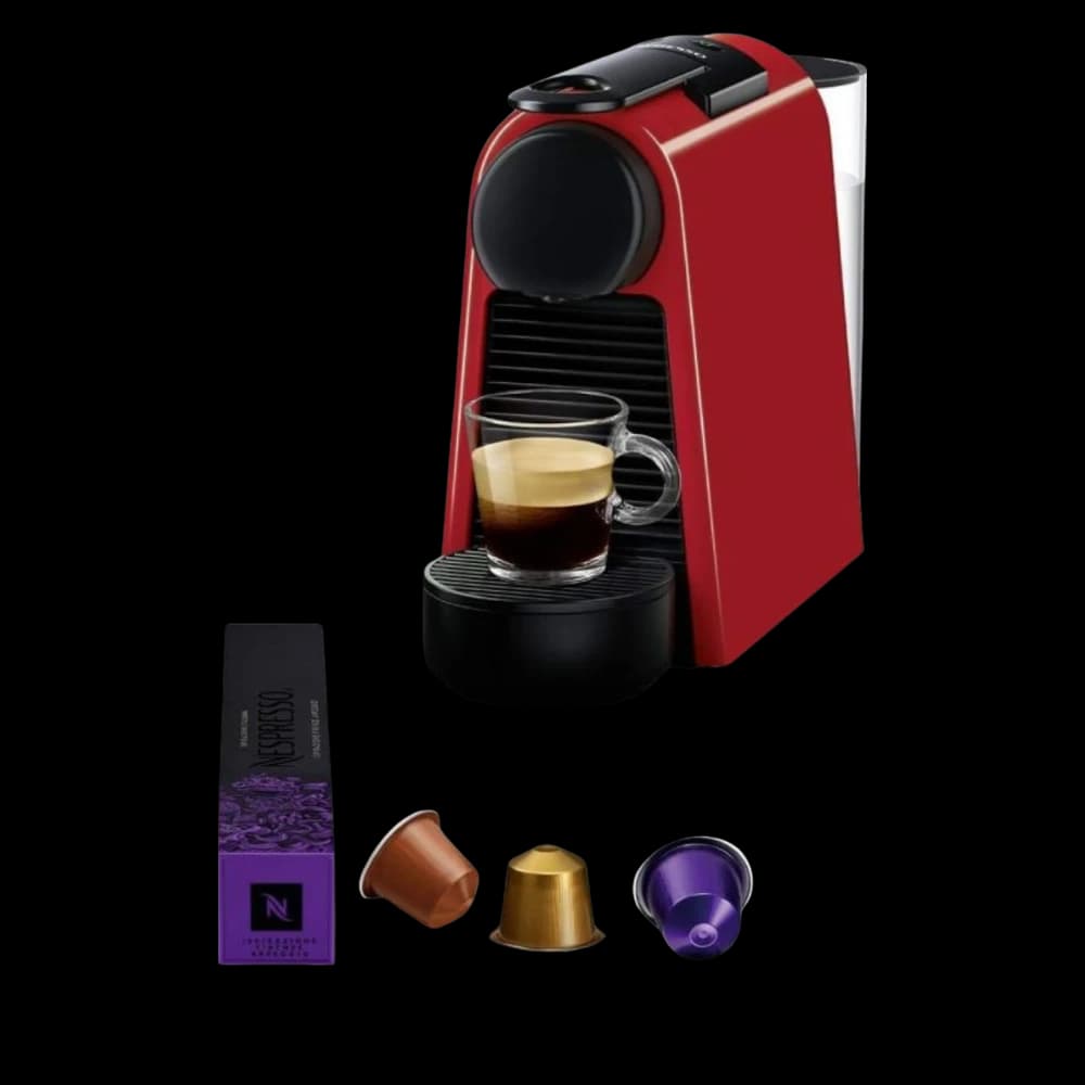 Nespresso Coffee Maker Machine - Essenza Mini D30 Red