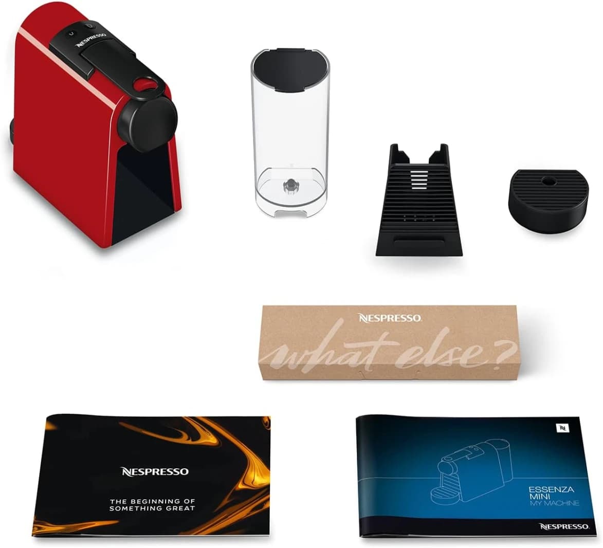 Nespresso Coffee Maker Machine - Essenza Mini D30 Red