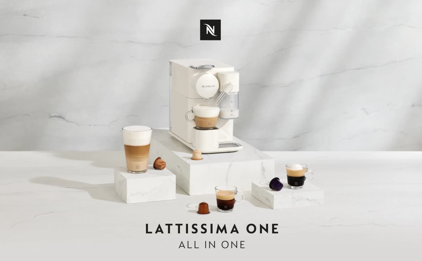 Nespresso Coffee Maker Machine – Lattissima One Black