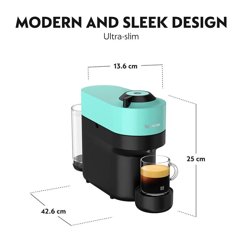 Nespresso Coffee Maker Machine – Vertuo Pop Aqua Mint
