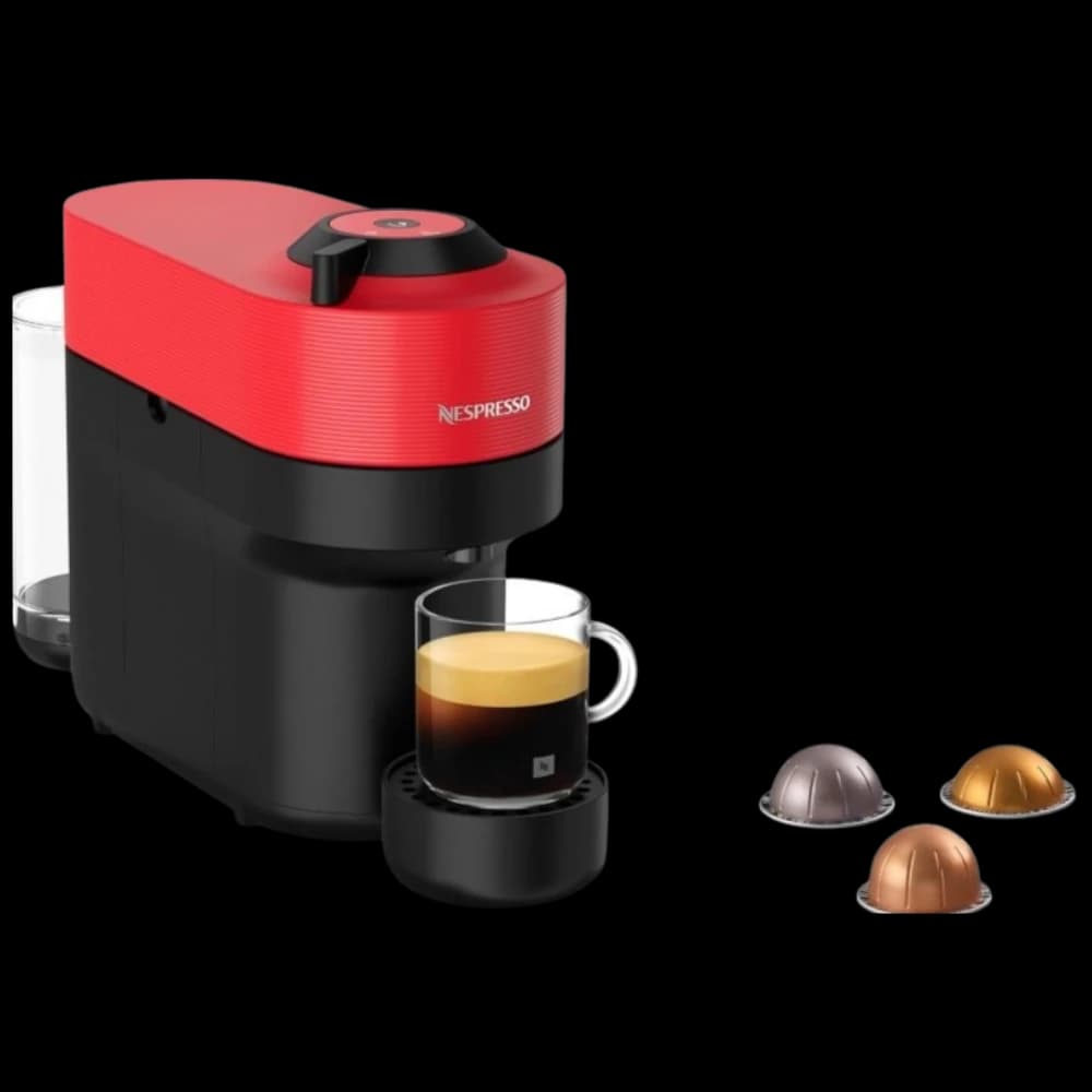 Nespresso Vertuo Pop Coffee Machine - Spicy Red