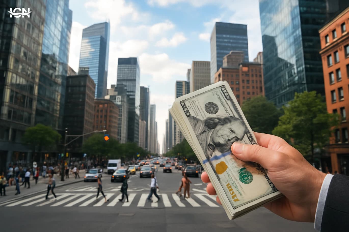 How Cash Moves Through a Modern City