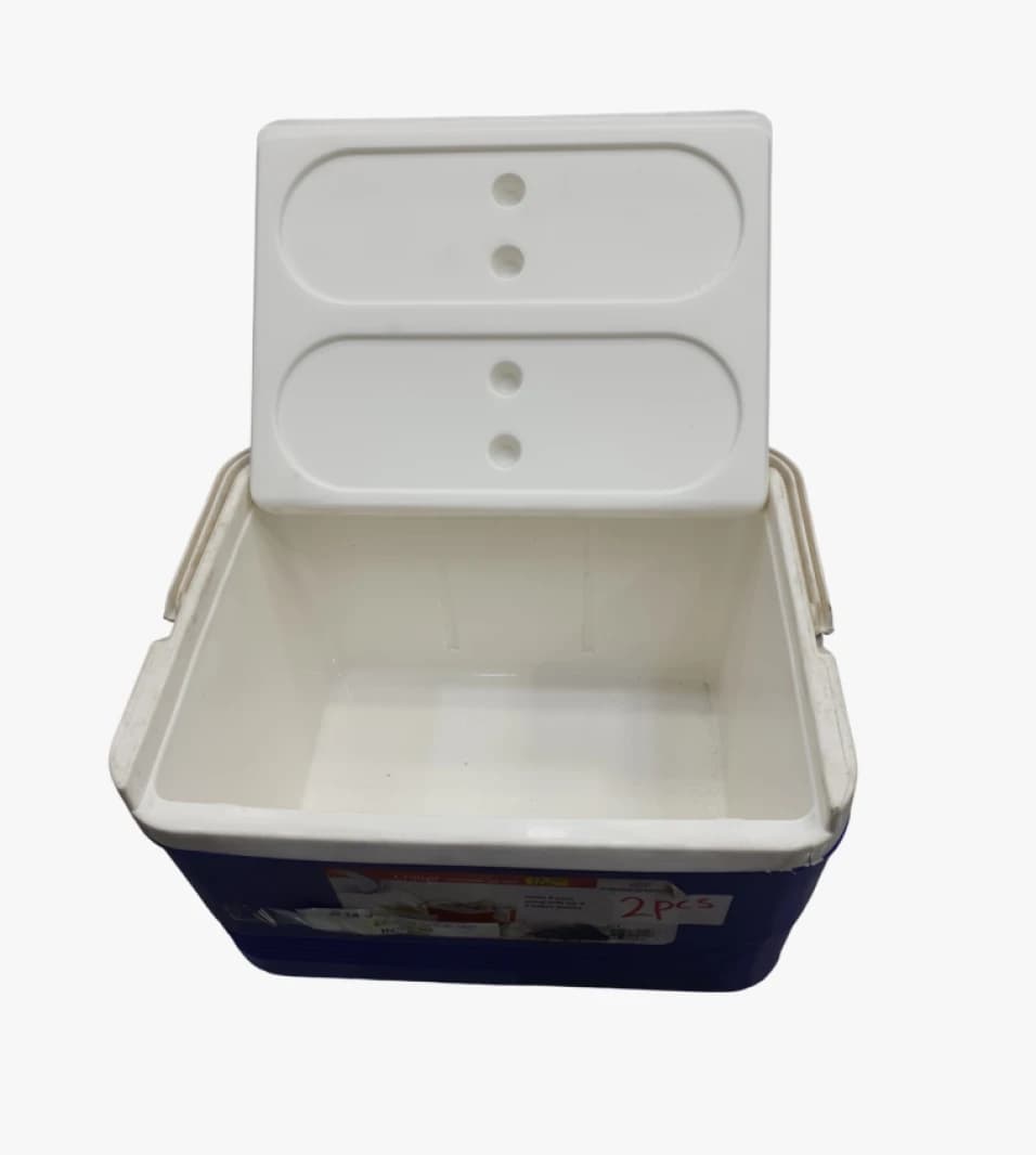 Princeware Pearl Blue Ice Box for Active People on Trips and Picnics