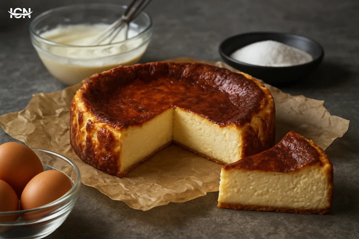 The Science of Perfect Basque Cheesecake