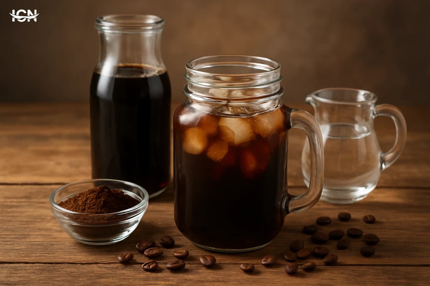 القهوة الباردة في البيت بسهولة