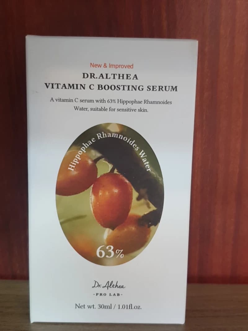 Dr.Althea New and Improved Vitamin C Boosting Serum with Premium Formula for Sensitive Skin and Remarkable Results.