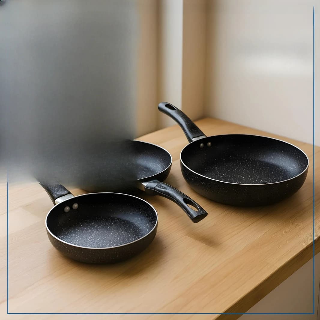 Granite Frying Pan Set