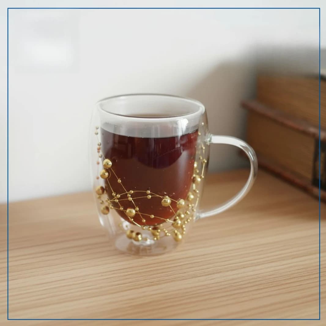 Double Glass Mug
