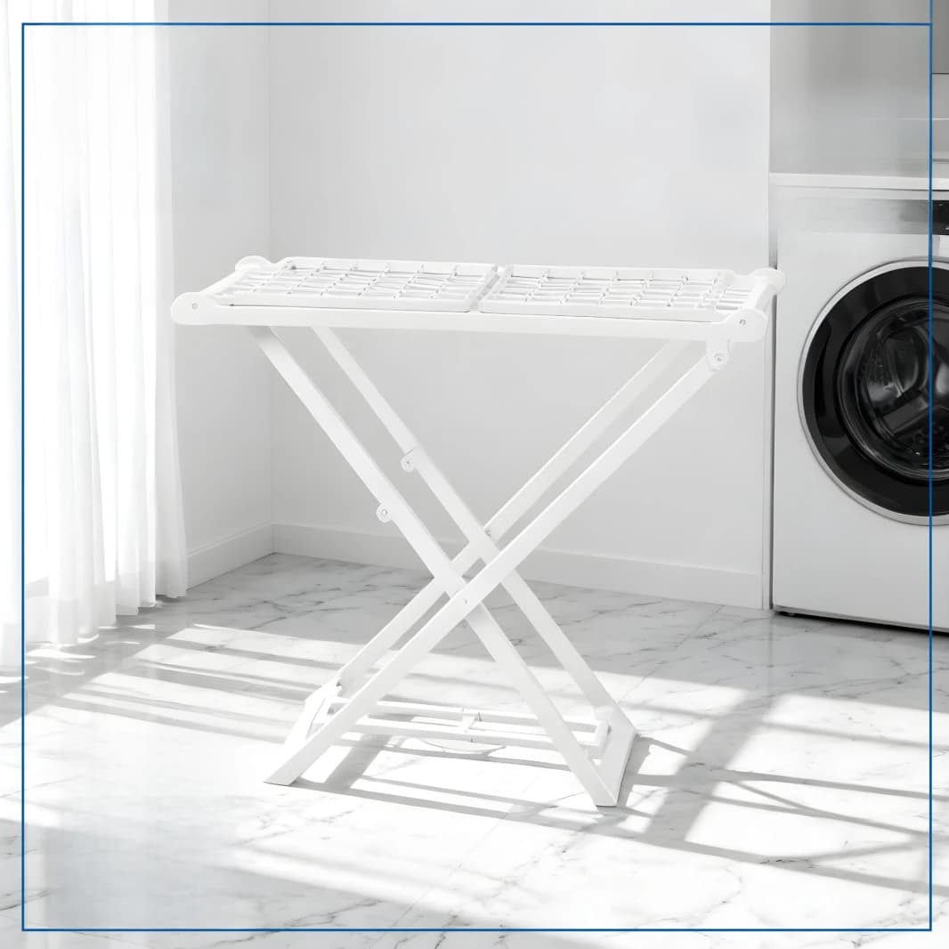A Home Clothes Drying Rack