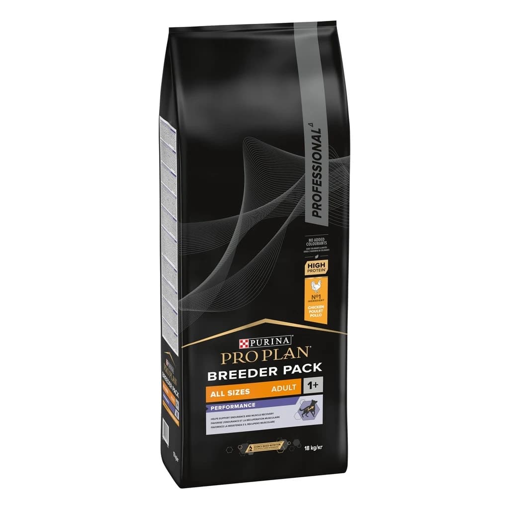 Pro Plan Performance Dry Dog Food with Chicken 18Kg
