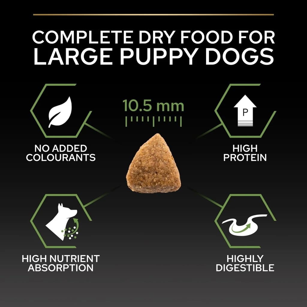 Pro Plan Large Athletic Puppy Dry Dog Food with Chicken 3Kg
