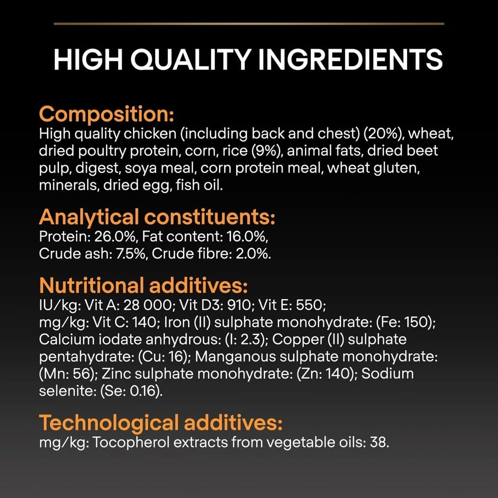 Pro Plan Medium Adult Dry Dog Food with Chicken 3Kg