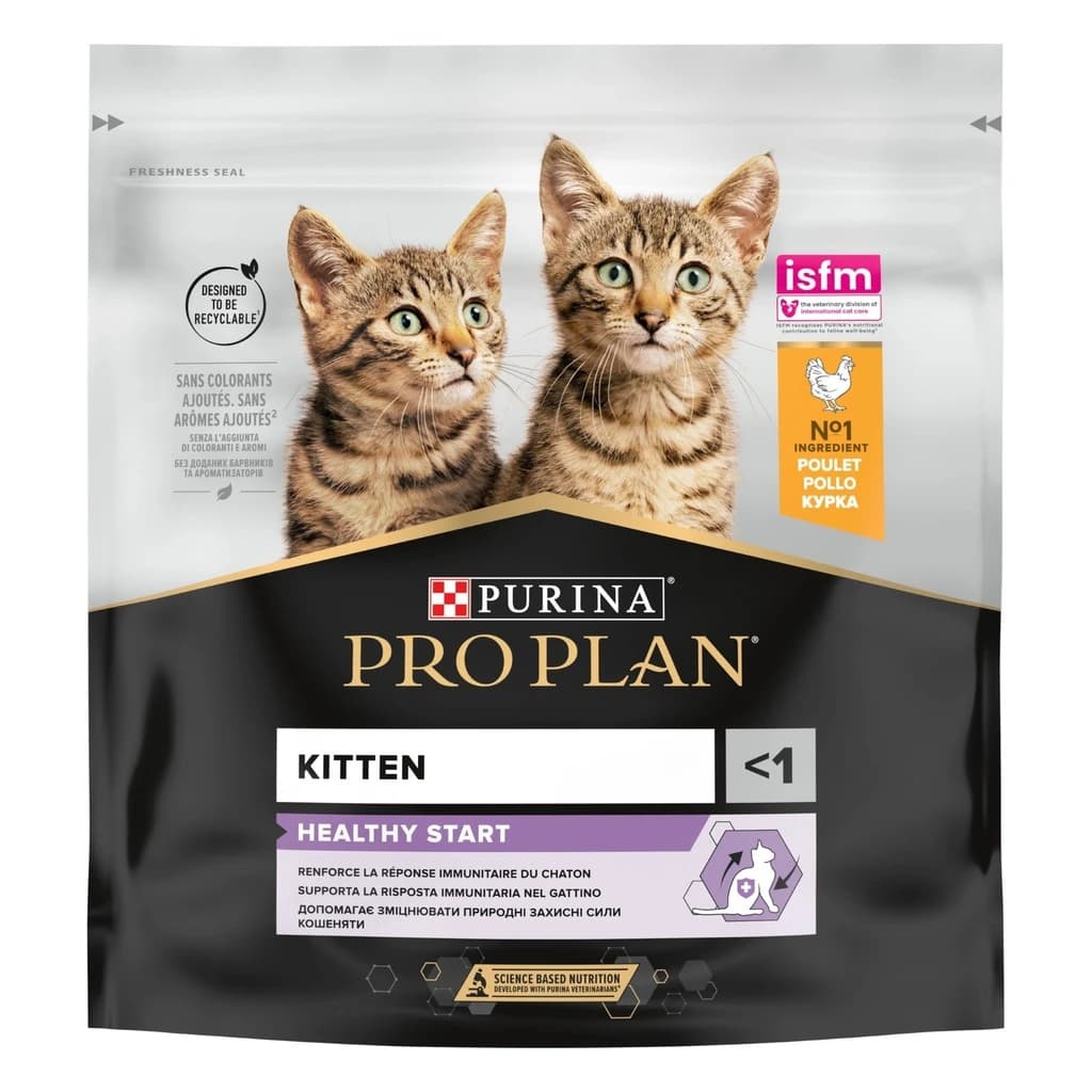 Pro Plan Kitten Healthy Start Dry Cat Food with Chicken 400g