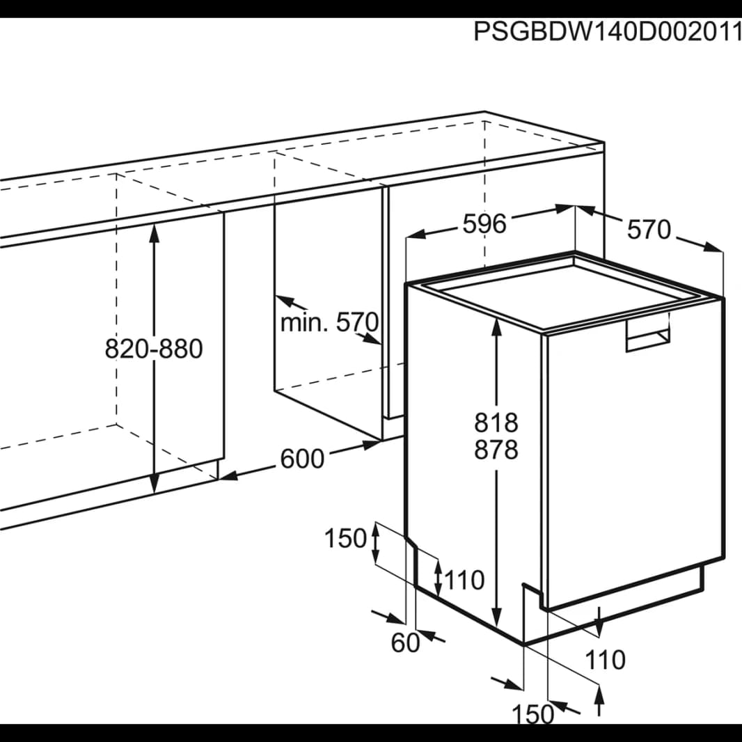 ESZ89300SX Dishwasher