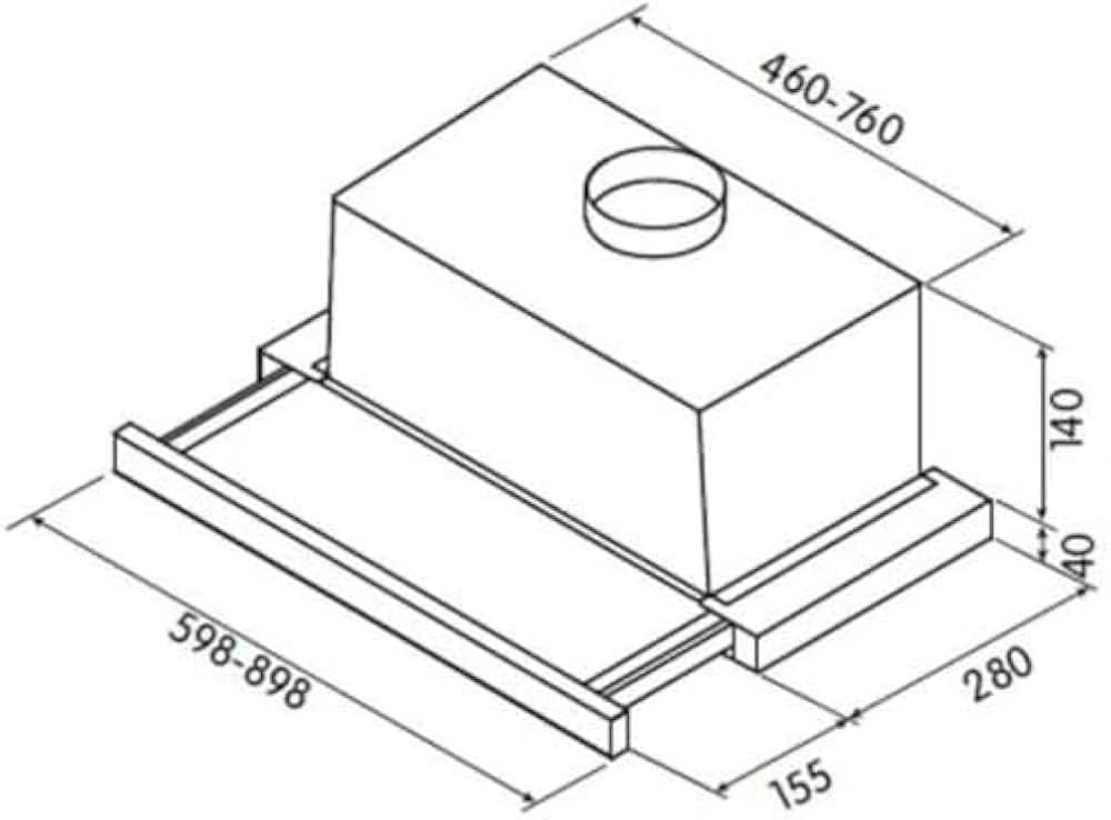 TT14/60 Wall Mounted Chimney