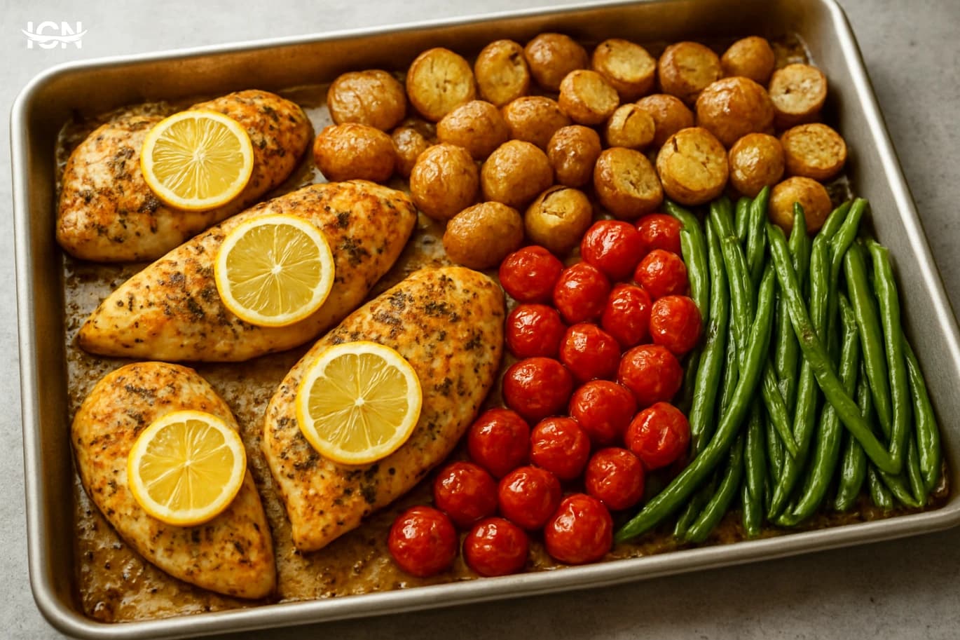 Sheet Pan Mediterranean Dinner for Busy Nights