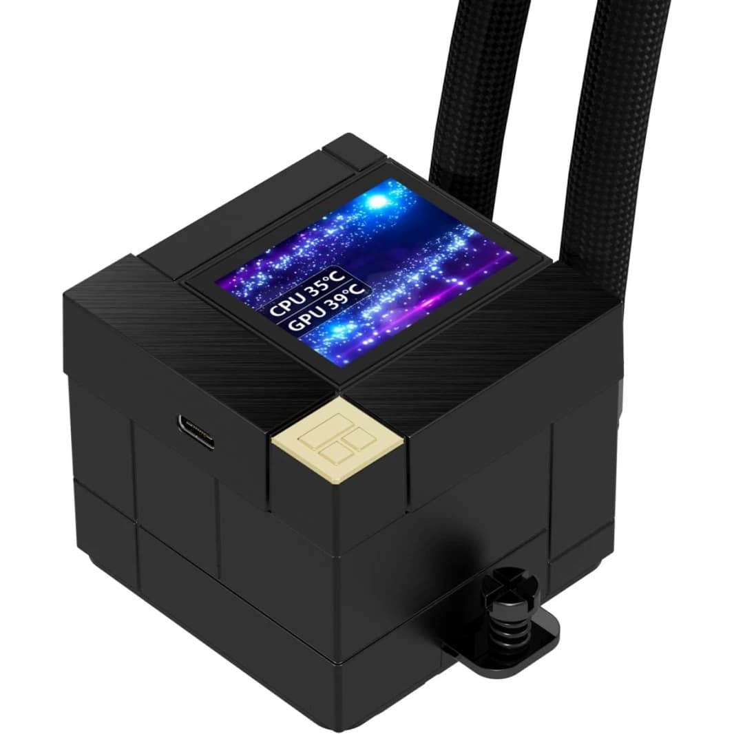 Thermalright Core Matrix 240 Vision ARGB BLACK CPU Liquid Cooler with 2" LCD Display